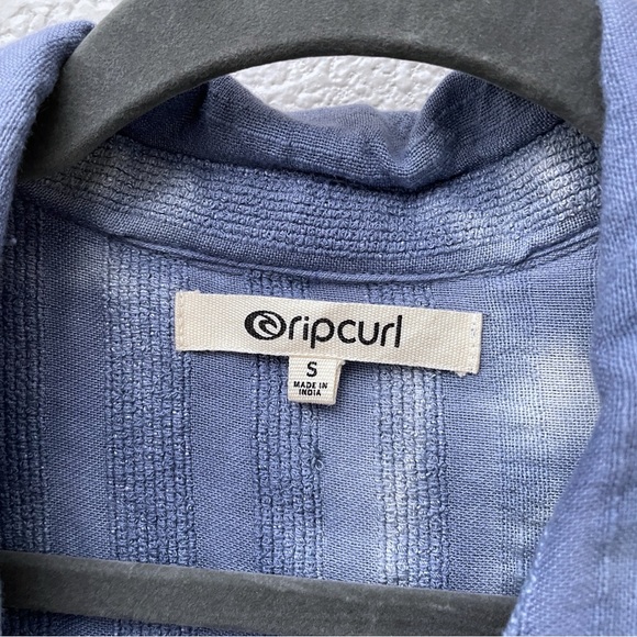 Rip Curl Dip Dye Button Front Midi Dress - Picture 4 of 5